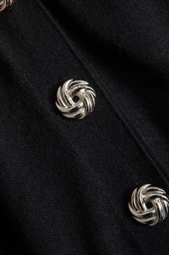 Sweater Button Cardigan