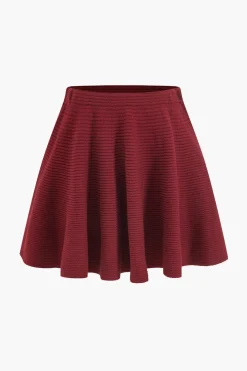 Sweater Mini Skirt