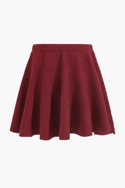 Sweater Mini Skirt