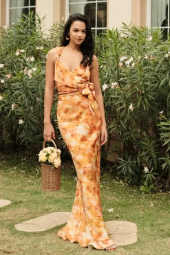 Tie Dye Maxi Skirt