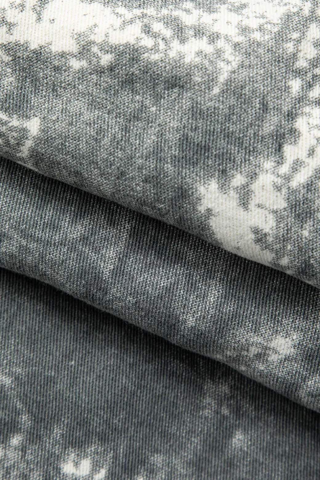 Tie Dye Multi Pocket Straight Leg Cargo Jeans