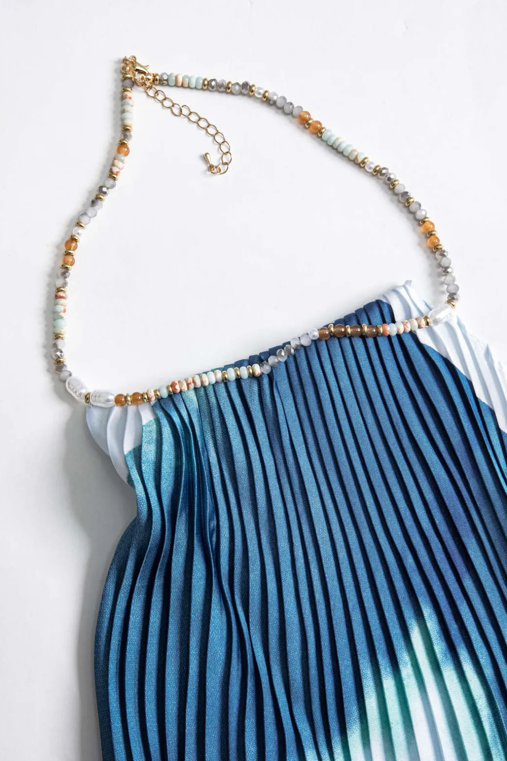Tie Dye Print Chiffon Cami Top