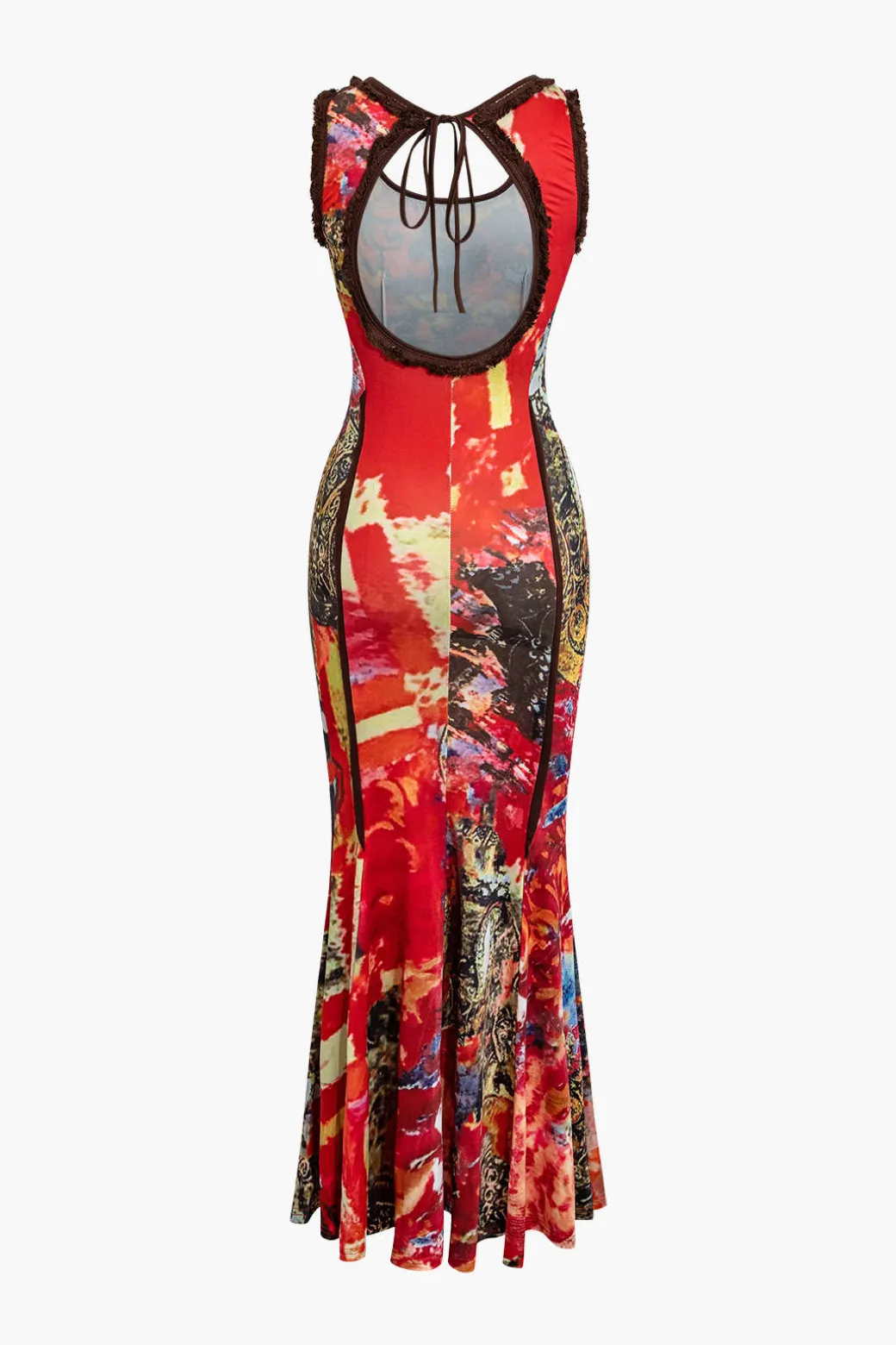 Tie Dye Tank Maxi Dress