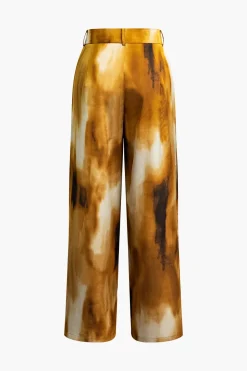 Tie Dye Wide Leg Pants