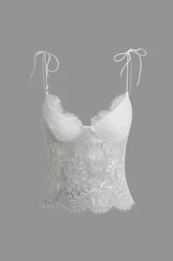 Tie Lace Cami Top