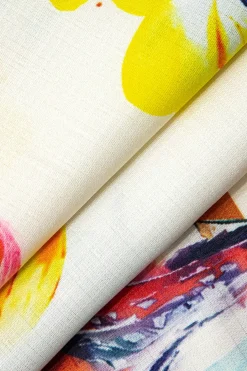 Tropical Print Tank Top And Pants Set