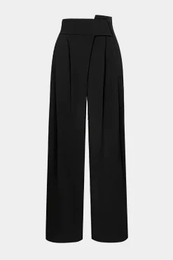 Twill Asymmetrical Trouser