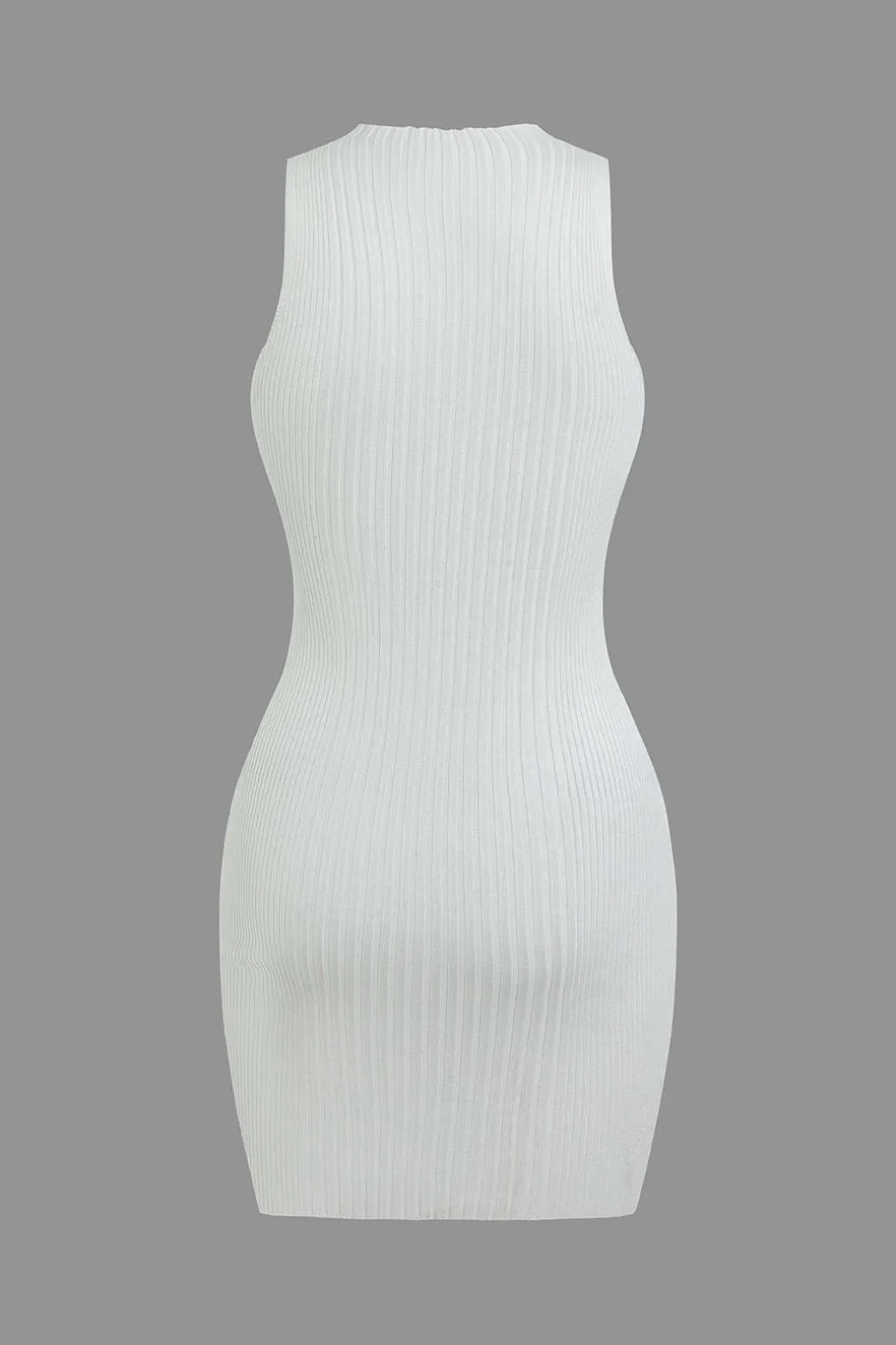 Twist Sleeveless Tank Mini Dress
