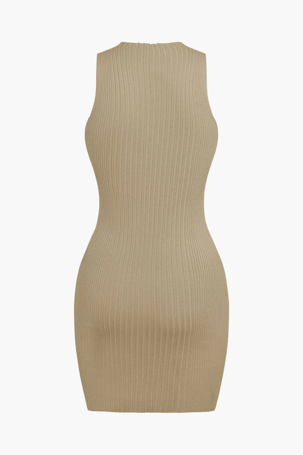 Twist Sleeveless Tank Mini Dress