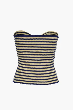 Twisted Front Knitted Top