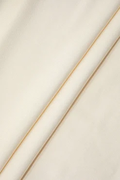 Twisted V-Neck Scallop Edge Mini Dress