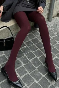 Velvet Colored Tights