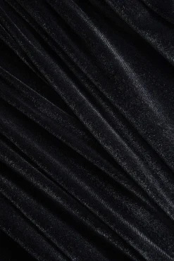 Velvet Strapless Sleeveless Mini Dress