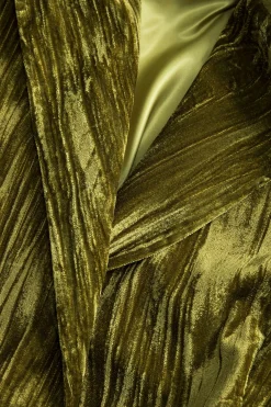 Velvet Tie-Up Pocket Long Sleeve Jacket