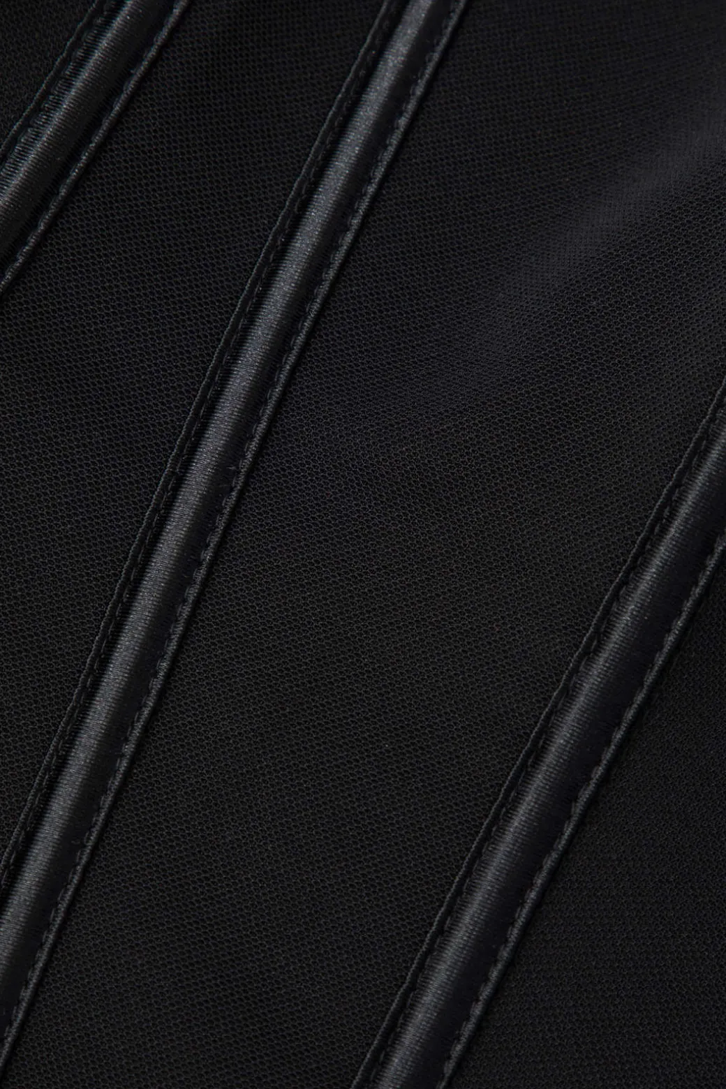 V-Hem Tie Back Corset Corset Top