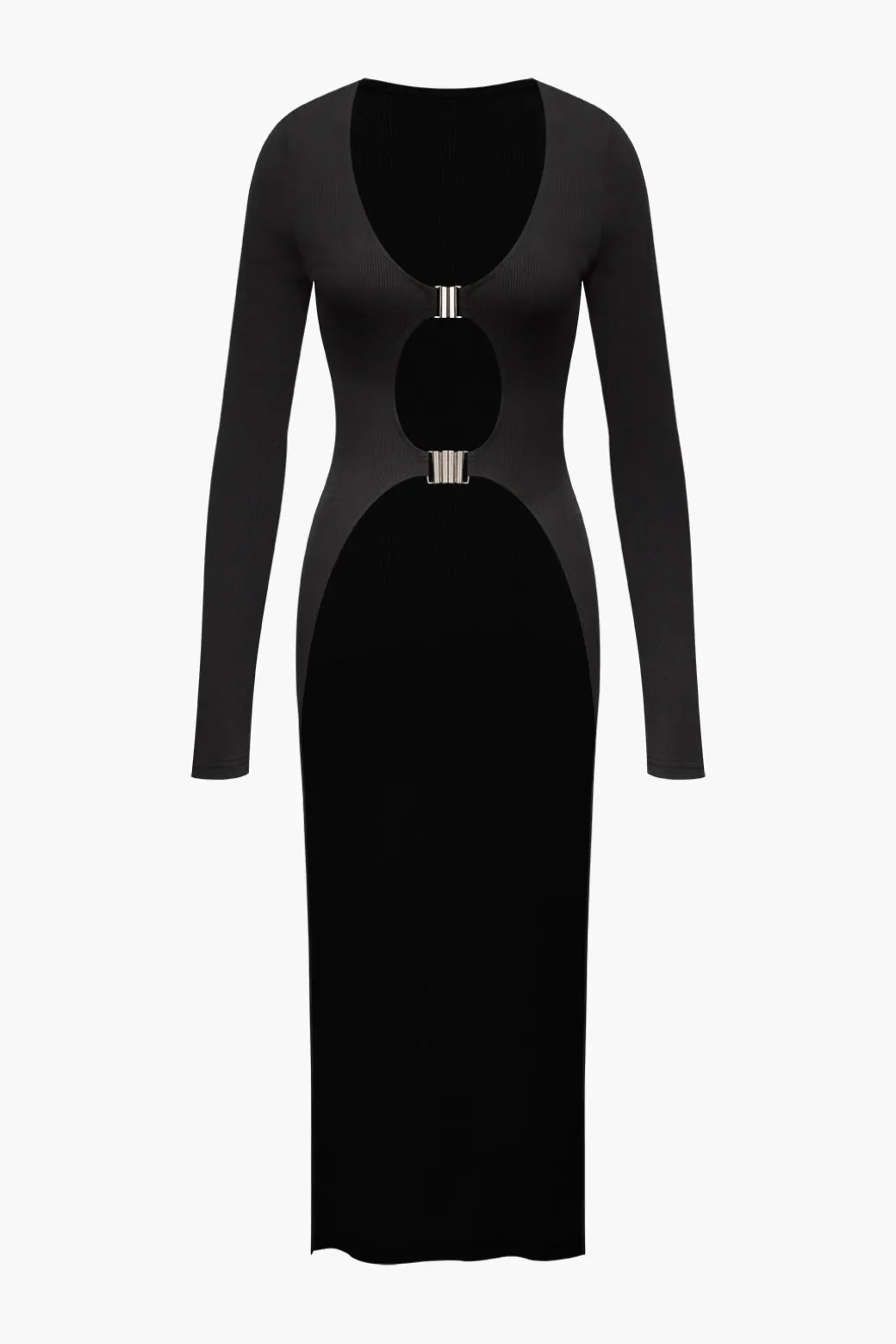 V-neck Asymmetric Long Sleeve Top