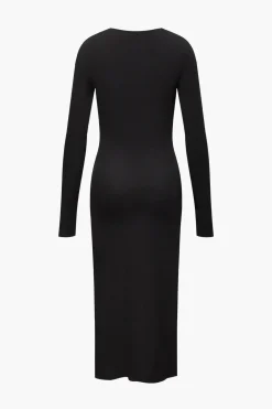 V-neck Asymmetric Long Sleeve Top