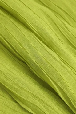 V-Neck Ruffle Detail Mini Dress