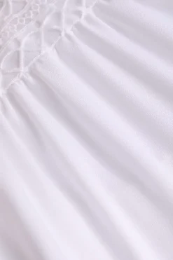 V-Neck Ruffle Hem Mini Dress