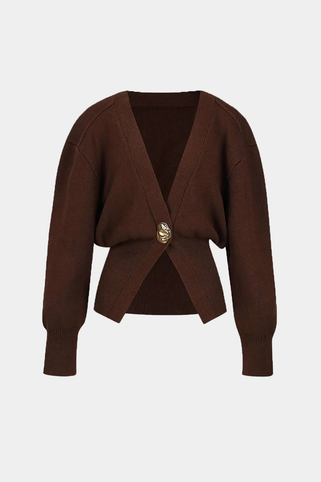 V-neck Sweater Cardigan