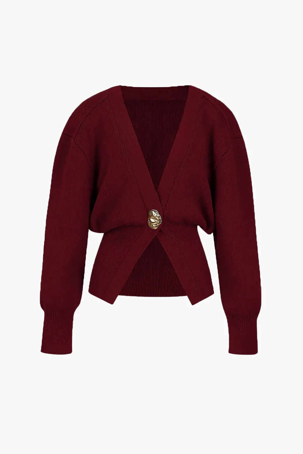 V-neck Sweater Cardigan