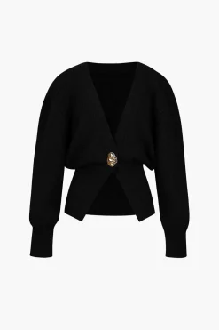 V-neck Sweater Cardigan