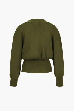 V-neck Sweater Cardigan