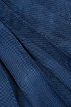 V-neck Vest And Pleated Mini Skirt Set