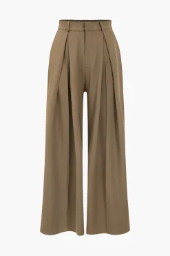 Wide Leg High Waist Loose Trousers