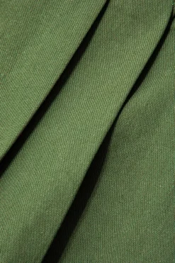Zipper Back Pleated Mini Skort