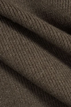 Zippered Sweater Long-Sleeve Top